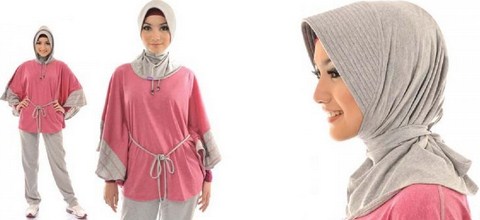 11 Koleksi Foto dan Contoh Model  Trend Baju Senam  Muslim